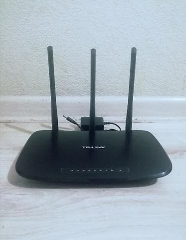 hp 1018: Wi-Fi роутер, отлично работает, хорошее состояние, 3-антенный, N450 — 1