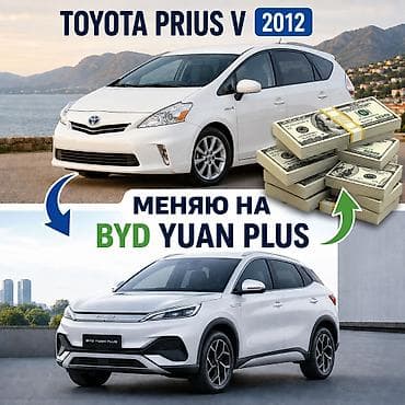 обмен доплата мне: BYD Yuan Plus: 2023 г., Электромобиль, Кроссовер — 1