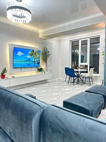 снимаем квартиру: 2 комнаты, 71 м², Элитка, 13 этаж, Дизайнерский ремонт — 3