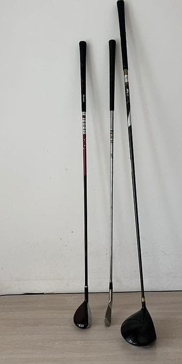 шлефовальная машинка: Набор клюшек для гольфа (драйвер, гибрид/фервей и айрон) Состав: - — 3