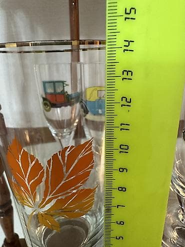 очки стекло: Винтажные стаканы «Смородина», «Осенние листья» из тонкого стекла — 7