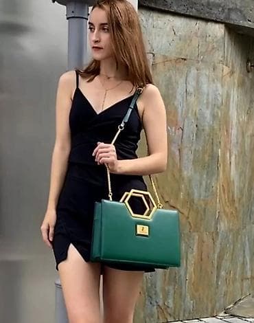 арычный пакет: Клатч, Материал: Натуральная кожа, Женские, Новый — 6