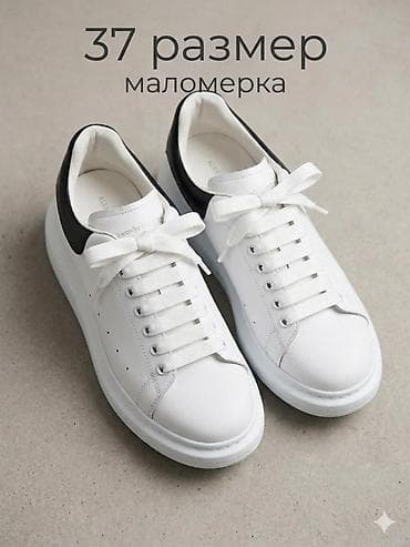 mcqueen: Кроссовки, 37, Alexander McQueen, Б/у, цвет - Белый, Самовывоз — 1