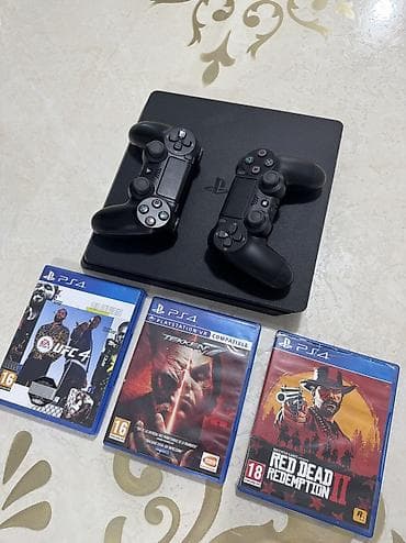 🔥 Продаётся PlayStation 4 Slim 🔥 🎮 Приставка в отличном состоянии