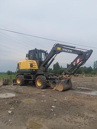 Экскаватор, Volvo, Колесный