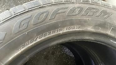 состояние идеальные: Шины 245 / 55 / R 19, Лето, Комплект, Легковые, Goform — 2