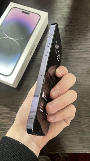iphone 16 pro бу: IPhone 14 Pro Max, Черный, Коробка, 63 % — 4
