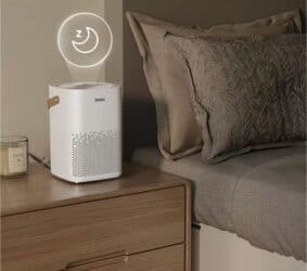 очиститель и увлажнитель воздуха 2 в 1 бишкек: Воздухоочиститель Настольный, Более 50 м², Воздушный, НЕРА, Антибактериальный — 3