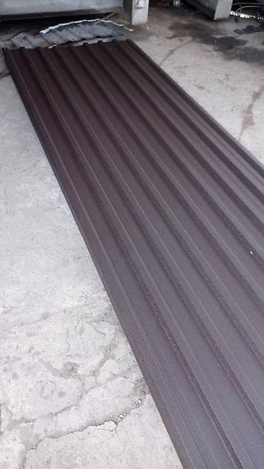 Профнастил: Профнастил металлический, трапециевидный профиль. - Материал — 1