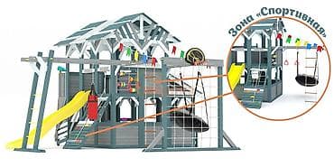 Игрушки: Детская площадка Для улицы, Новый — 8