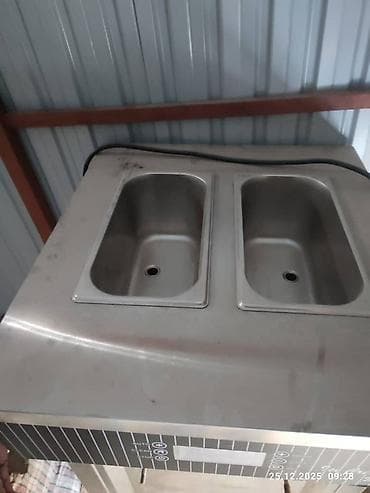 Контейнерлер: Профессиональный фризер для мягкого мороженого (настольно-напольный — 2