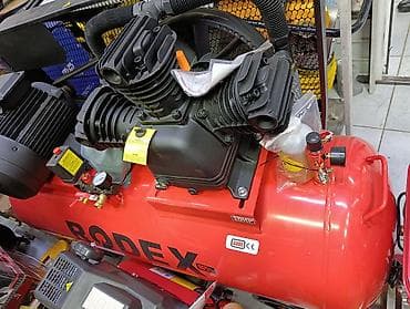 Курулуш жабдуулары: Компрессор Боёо үчүн, Электр, Поршень — 1