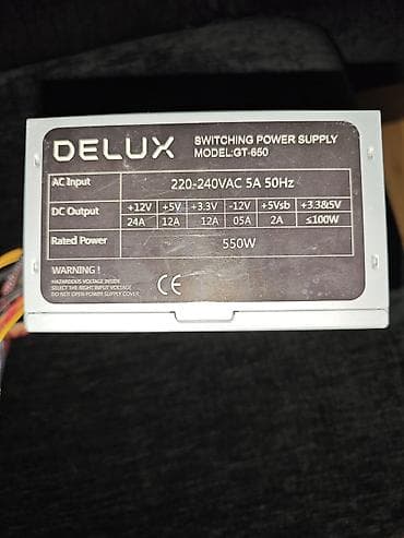rtx a2000: Блок питания для ПК DELUX GT-650 (Switching Power Supply) — 1