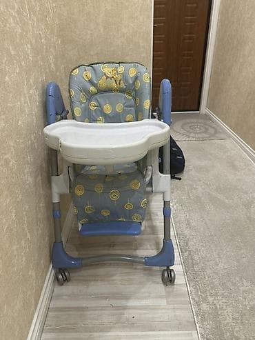 детский стульчик для кормления ребёнка: Детский стульчик для кормления. - Конструкция на устойчивой раме с — 3