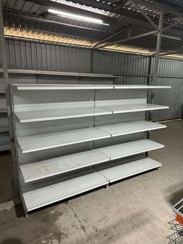 оборудование для магазина бу: Стеллаж Для посуды, Лофт, 200 см * 120 см * 50 см, 
Б/у — 4