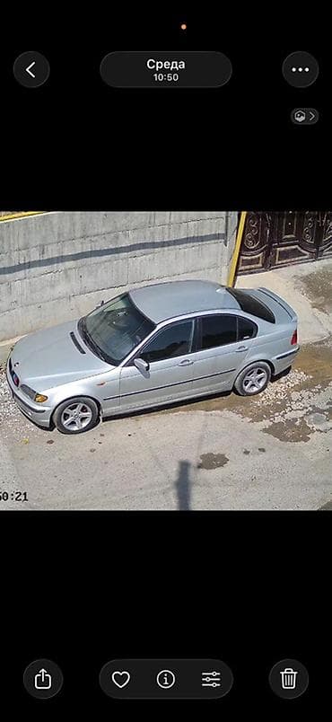 BMW 3 series: 1998 г., 2 л, Кол менен иштөөчү, Бензин, Седан — 2
