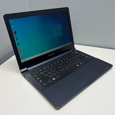 ноутбук цена самсунг: Ультрабук, Samsung, 4 ГБ ОЭТ, 13.3 ", Колдонулган, Татаал эмес тапшырмалар үчүн, эс тутум SSD — 2