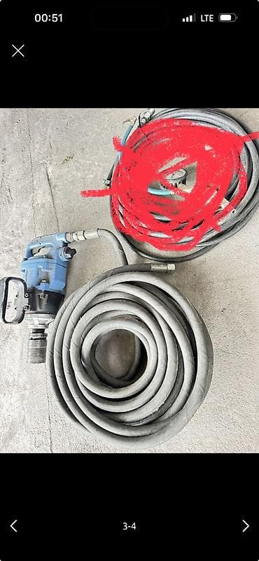 углорез бишкек: Пневматический гайковерт +комплект шланг и шланг подкачка — 3