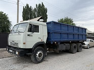 Зернометатели: КамАЗ самосвал/зерновоз 6x4 - Марка/модель: KAMAZ, кабина «короткая» — 3