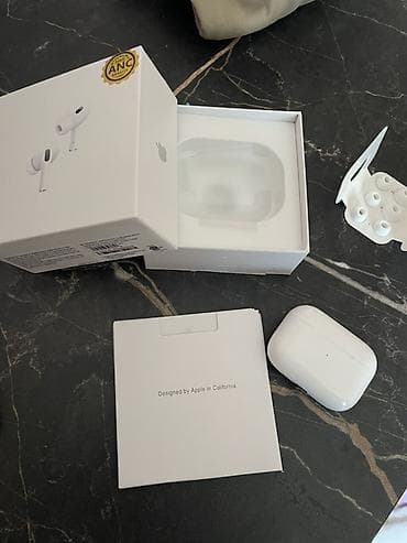 Наушники: Беспроводные вакуумные наушники, Apple, AirPods Pro, Б/у — 1