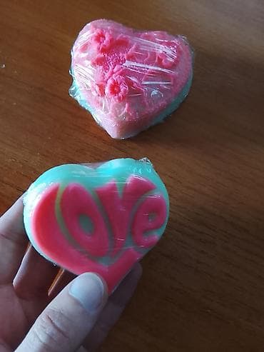 красители для мыла: Ажурное фигурное мыло «Сердце» - Ручная работа, форма в виде сердечка — 9