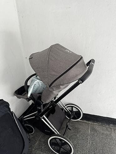 Балдар дүйнөсү: Коляска Cybex Priam (линейка Platinum), цвет серый.Производство — 6