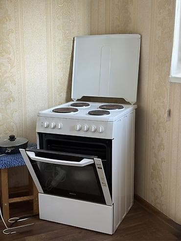 Техника для кухни: Электрические плиты, Beko, Б/у, Напольная, Механическая — 4