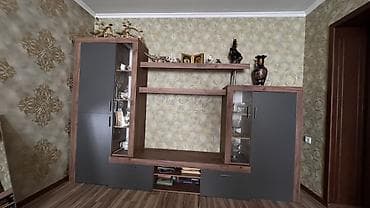 Стенка-шкаф, Тип стенки-шкафа: Модульная, Для зала, Новый, Особенности: С отделением под телевизор