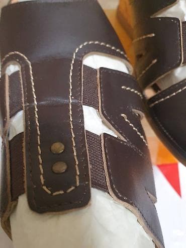 обувь на лето: Продам новые летние сабо шлепанцыподошва натуральная пробка — 10