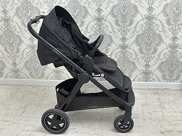 Коляски: Коляска, Другой бренд, цвет - Черный, Б/у, Самовывоз — 6