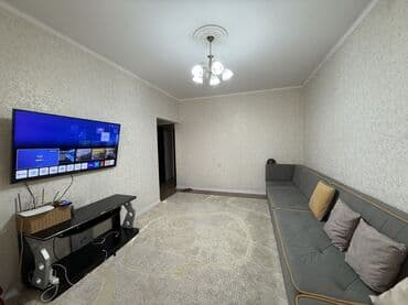 сдается квартира в районе аламедин 1: 3 комнаты, 78 м², 106 серия, 4 этаж, Евроремонт — 1