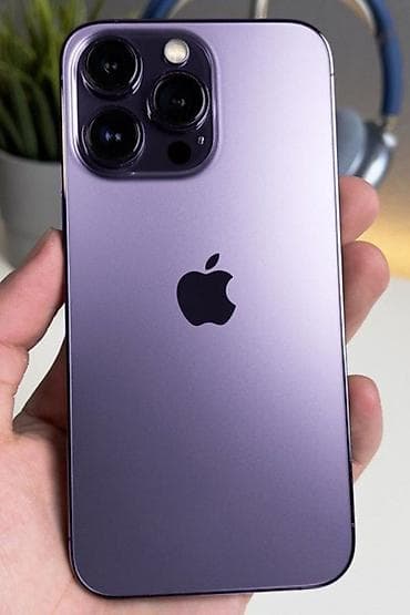 iphone 13: IPhone 14 Pro, 128 ГБ, Deep Purple, Коробка — 4