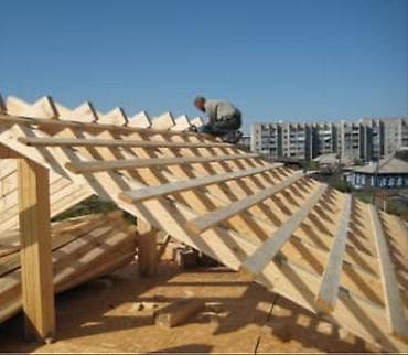 Строительство и монтаж стропильных систем под любые типы кровли Что