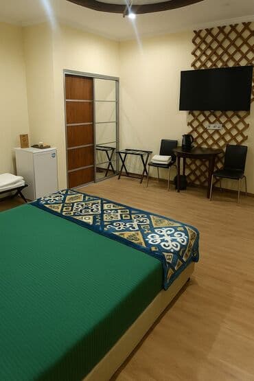 вечерний бишкек объявления куплю: 1 комната, Интернет, Wi-Fi, Телевизор, Банные принадлежности — 3