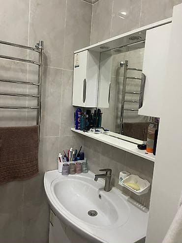 kiralık daire: 2 комнаты, Джал мкр (в т.ч. Верхний, Нижний, Средний) Агентство недвижимости, Семейным, от 6 месяцев, от 1 года, С мебелью полностью — 8