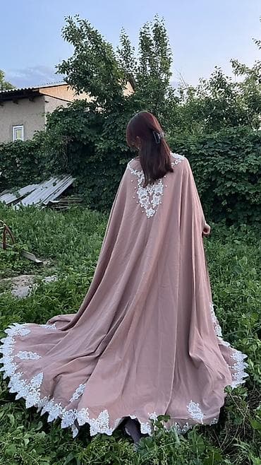 curren часы бишкек: Кече көйнөгү, Барпайган кооз, Узун модель, Жеңдери менен, Шлейф, L, XL — 3