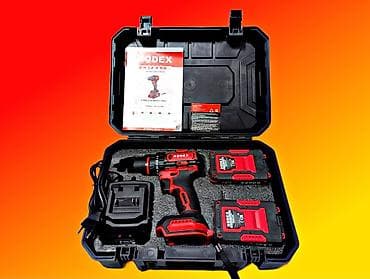 common rail: Аккумуляторная ударная дрель-шуруповерт RODEX в комплекте с чемоданом — 3
