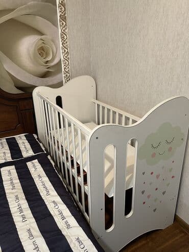 спальные гарнитуры бу бишкек: Детская односпальная кровать, Новый, Для девочки, Для мальчика, С бортиком, Дерево, Самовывоз — 1