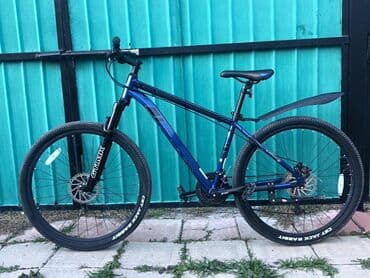 купить багажник на крышу авто в бишкеке: Горный велосипед, Рама M (156 - 178 см), Алюминий, Б/у — 1