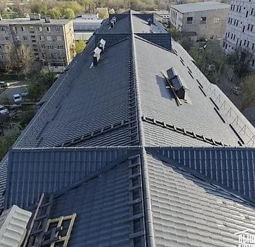 Үйдүн үстүндөгү чатыр: Кровельные работы из металлочерепицы прочностиль под ключ больше 4 лет — 3