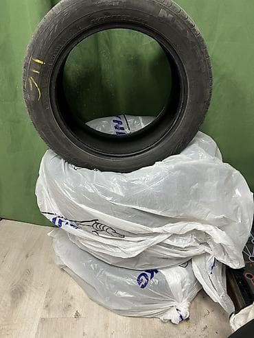 Шины: Шины 215 / 55 / R 17, Лето, Б/у, Комплект, Легковые, Корея, Nexen — 1