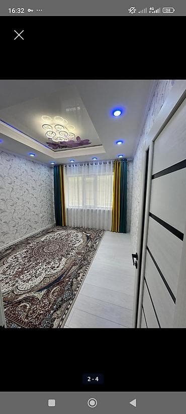 1 комната, 36 м², Дизайнерский ремонт