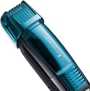 derma roller: Триммер Remington, Для бороды, Для усов, Для носа и ушей, Титан, Вакуумный сбор волос — 3