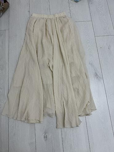 юбочка и кофточкой: Юбка макси и нижняя юбка-подъюбник - Верхняя юбка: воздушная — 2