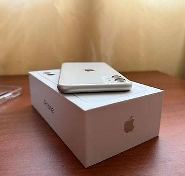iphone 70: IPhone 11, Б/у, 128 ГБ, Белый, Зарядное устройство, Защитное стекло, Чехол, 78 % — 3