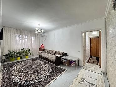 flat in osh: 3 комнаты, 52 м², Индивидуалка, 4 этаж, Косметический ремонт — 3