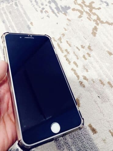 iphone 8 plus купить бу: IPhone 8 Plus, Колдонулган, 64 ГБ, Ак, Коргоочу айнек, Каптама, 83 % — 1
