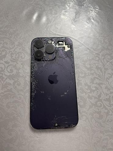 microsoft i5: IPhone 14 Pro, Б/у, 256 ГБ, Deep Purple, 83 % — 2