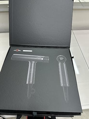 Фен ATVEL AirJet HD6 Gray - Мощный компактный фен в Т‑образном