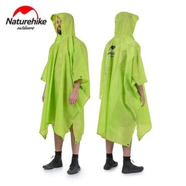плащи от дождя: 🟠 Плащ-дождевик Naturehike Hiking Poncho 3в1 🟠 ⠀ Накидка от дождя — 6